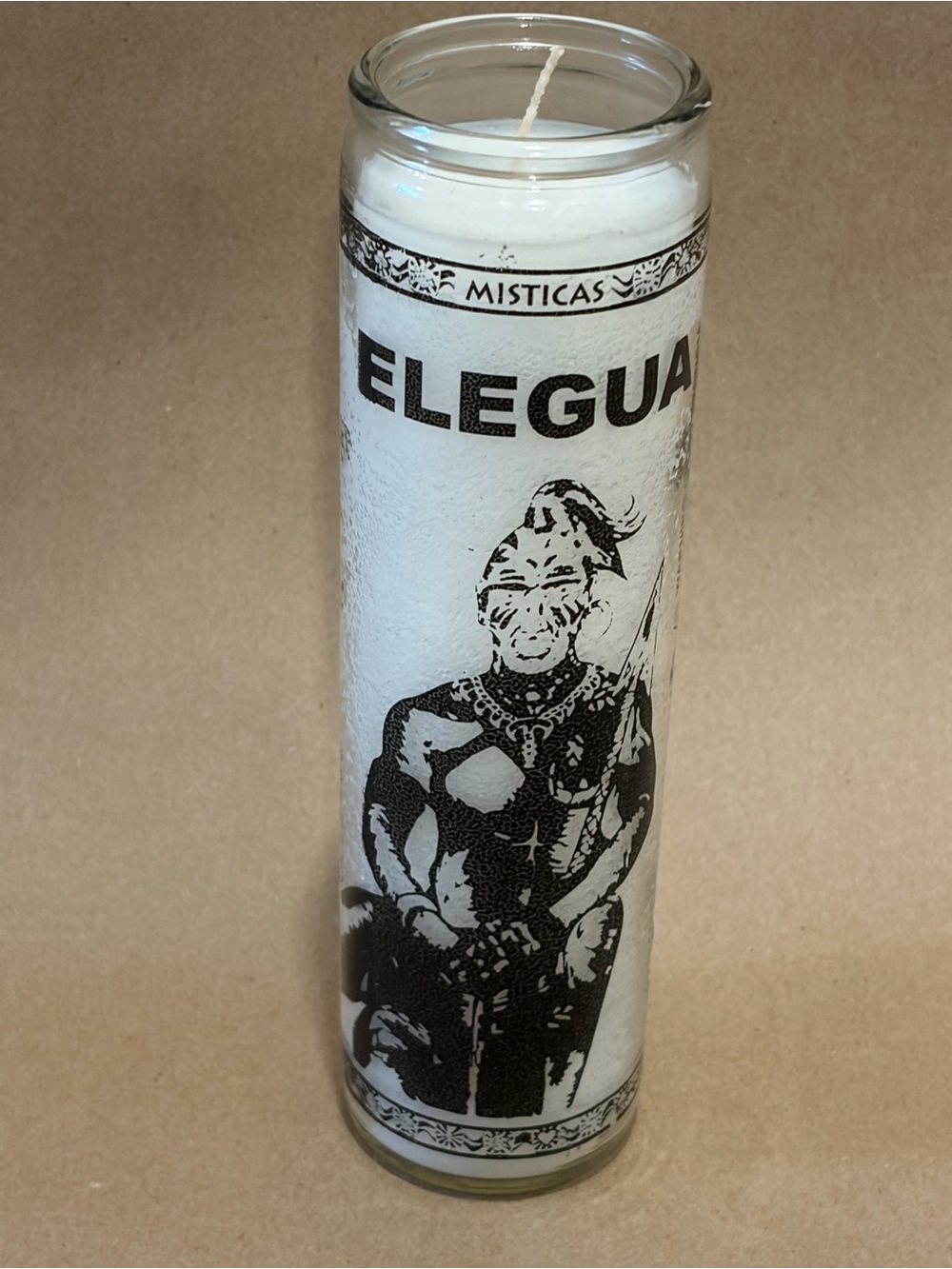 Vela de Elegua / Elegua White Candle